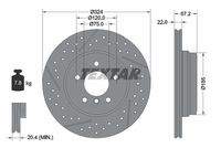 TEXTAR 92231203 Bremsscheibe