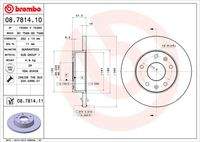 BREMBO 08781411 Bremsscheibe