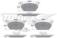 TOMEX Brakes TX1703 Bremsbelagsatz, Scheibenbremse