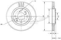 TOMEX Brakes TX7005 Bremsscheibe