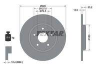 TEXTAR 92286003 Bremsscheibe