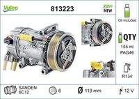 VALEO 813223 Kompressor, Klimaanlage