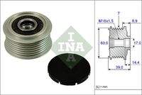Schaeffler INA 535024510 Generatorfreilauf