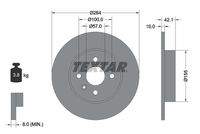 TEXTAR 92124703 Bremsscheibe