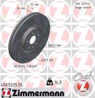 ZIMMERMANN 450522555 Bremsscheibe