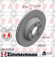 ZIMMERMANN 600323920 Bremsscheibe