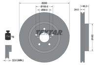 TEXTAR 92327603 Bremsscheibe