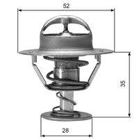 GATES TH04382G1 Thermostat, Kühlmittel