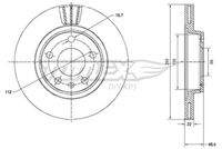 TOMEX Brakes TX7021 Bremsscheibe