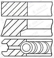 GOETZE ENGINE 0812480000 Kolbenringsatz