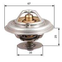 GATES TH14387G1 Thermostat, Kühlmittel