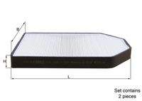 KNECHT LA51/S Filter, Innenraumluft
