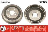 TRW DB4026 Bremstrommel