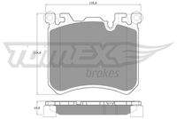 TOMEX Brakes TX1946 Bremsbelagsatz, Scheibenbremse