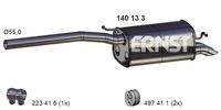 ERNST 140133 Endschalldämpfer