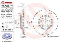 BREMBO 09A82011 Bremsscheibe