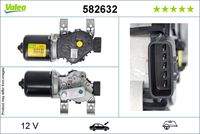 VALEO 582632 Wischermotor