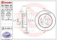 BREMBO 08562521 Bremsscheibe