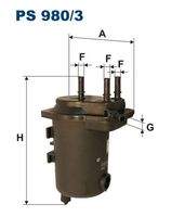 FILTRON PS980/3 Kraftstofffilter
