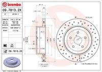 BREMBO 0978132X Bremsscheibe