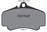 TEXTAR 2313901 Bremsbelagsatz, Scheibenbremse