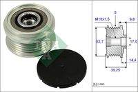 Schaeffler INA 535024210 Generatorfreilauf