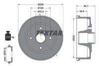 TEXTAR 94024200 Bremstrommel