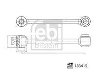 FEBI BILSTEIN 183415 Stange/Strebe, Stabilisator