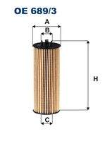 FILTRON OE689/3 Ölfilter