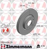 ZIMMERMANN 370440420 Bremsscheibe