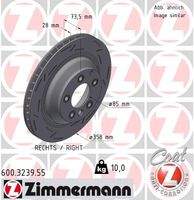 ZIMMERMANN 600323955 Bremsscheibe