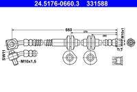 ATE 24517606603 Bremsschlauch