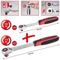 KS TOOLS 9200002 Umschaltknarren-Satz