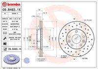 BREMBO 09B4631X Bremsscheibe