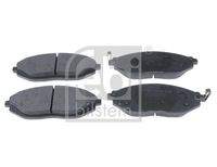 FEBI BILSTEIN 116278 Bremsbelagsatz, Scheibenbremse