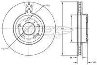 TOMEX Brakes TX7231 Bremsscheibe