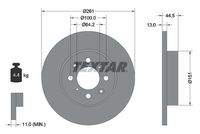 TEXTAR 92090100 Bremsscheibe