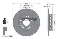 TEXTAR 92027403 Bremsscheibe