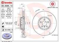 BREMBO 09D09513 Bremsscheibe