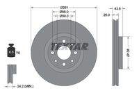 TEXTAR 92107703 Bremsscheibe