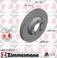 ZIMMERMANN 460450552 Bremsscheibe