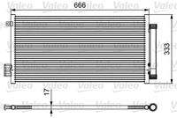 VALEO 814111 Kondensator, Klimaanlage