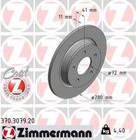 ZIMMERMANN 370307920 Bremsscheibe