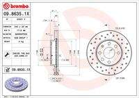 BREMBO 0986351X Bremsscheibe