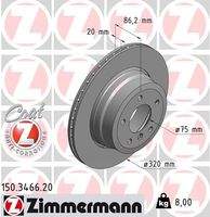 ZIMMERMANN 150346620 Bremsscheibe