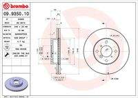 BREMBO 09935010 Bremsscheibe
