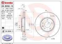 BREMBO 09B35611 Bremsscheibe