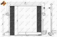 NRF 35618 Kondensator, Klimaanlage