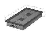 KNECHT LX1643 Luftfilter