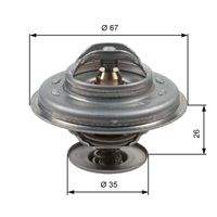 GATES TH11687G1 Thermostat, Kühlmittel